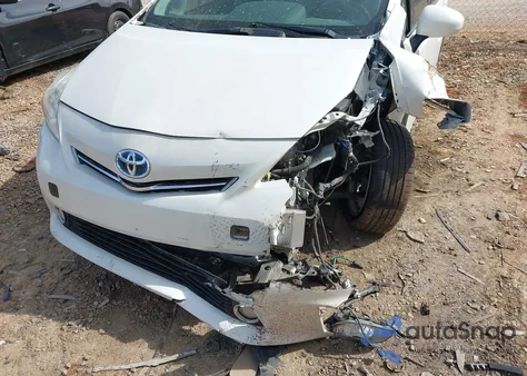 2013 Toyota Prius V Five from USA, damaged, VIN JTDZN3EU3D3259432